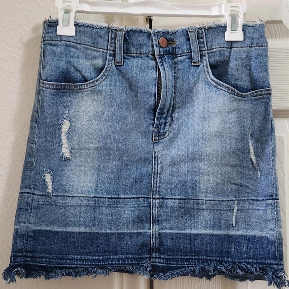 J Brand Denim Skirt - Picture 1 of 10